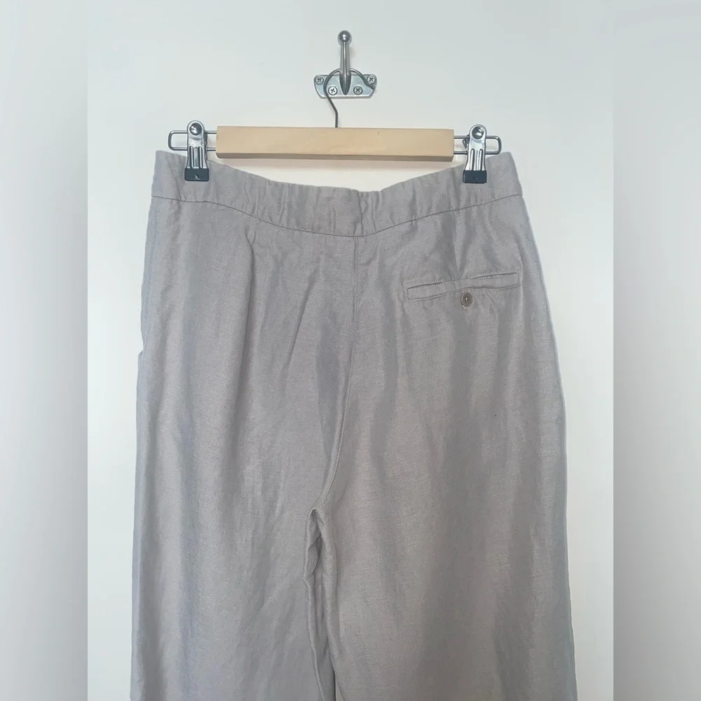 Wilfred Allant‎ Linen Grey Pants Drawstring Waist